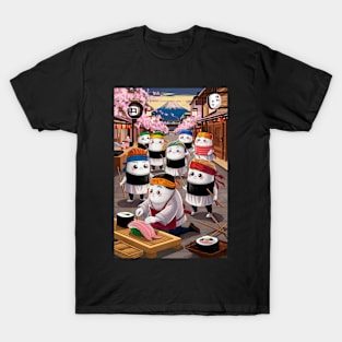 Cute sushi chefs T-Shirt